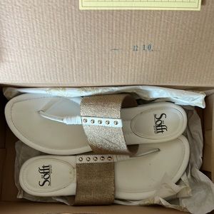 Sofft- Ameda White Dress Sandal